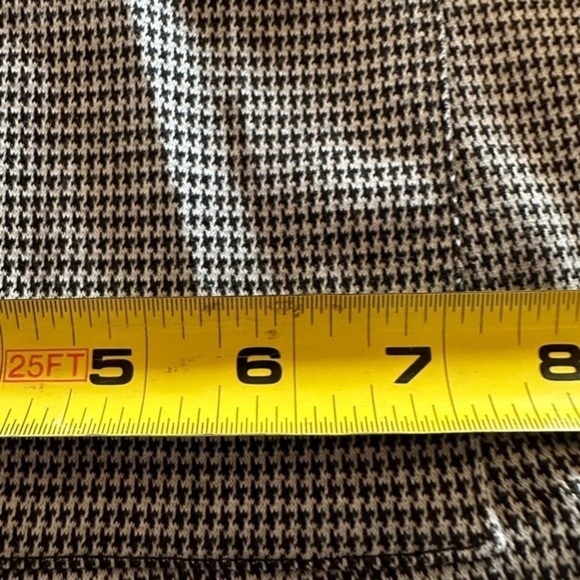 Crescent Drive black‎ & white check/ houndstooth duster/ trenchcoat. NWT - Picture 7 of 12